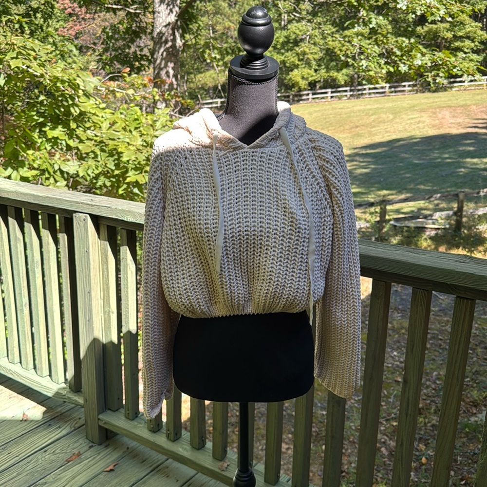 Crop sweater pullover from American threads